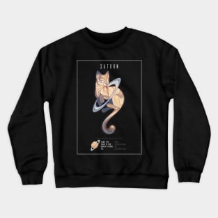 Saturn Cat Crewneck Sweatshirt